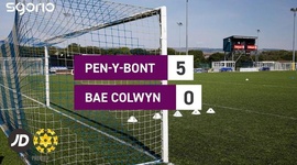 Premier League: Penybont FC 5 - 0 Colwyn Bay FC (2023-2024)