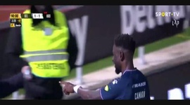 Liga Portugal Bwin: B SAD (2-1) Arouca, Golo Camará (VAR), 93m (2021-2022)