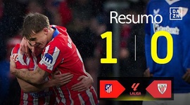 La Liga: Atlético Madrid 1 - 0 Athletic Bilbao (2024-2025)
