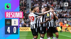 Premier League: Newcastle 4 - 0 Tottenham (2023-2024)