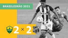 Brasileirão: Cuiabá 2 - 2 Ceará (2021)