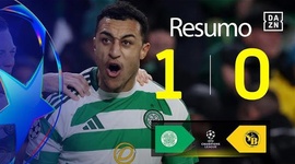 Liga Campeões: Celtic 1 - 0 Young Boys (2024-2025)