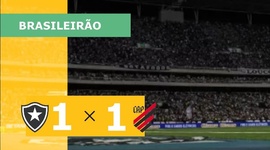 Brasileirão: Botafogo 1 - 1 Athletico-PR (2023)