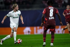 Sporting soma terceira derrota seguida na ‘Champions’ na visita ao Leipzig