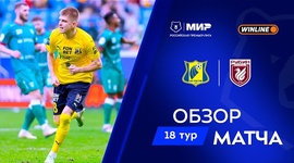 Premier Liga: Rostov 2 - 0 Rubin (2025-2026)