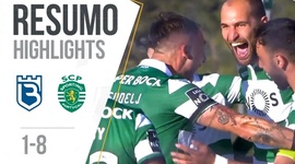 Liga NOS: Belenenses SAD 1 - 8 Sporting (2018-2019)