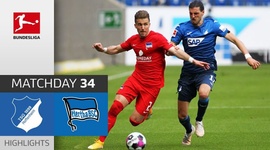 Bundesliga: 1899 Hoffenheim 2 - 1 Hertha Berlin (2020-2021)