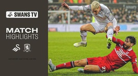 Championship: Swansea City 1 - 2 Middlesbrough (2023-2024)