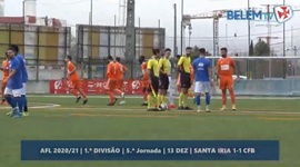 I Divisão AF Lisboa: Santa Iria 1 - 1 Belenenses (2020-2021)