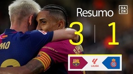 La Liga: Barcelona 3 - 1 Espanyol (2024-2025)