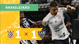 Brasileirão: Corinthians 1 - 1 Atlético-MG (2023)