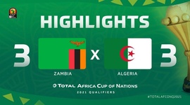 Qualificação CAN: Zâmbia 3 - 3 Argélia (2021)