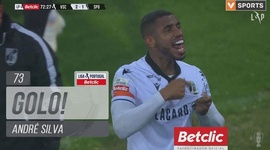 Liga Portugal Betclic: V. Guimarães vs Sporting, Golo 2-1 André Silva (2023-2024)