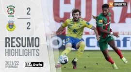 Liga Portugal Bwin: Marítimo 2 - 2 Arouca (2021-2022)