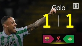 La Liga: Barcelona vs Bétis, Golo 1-1 Natan (2024-2025)