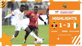 CHAN: Uganda 1 - 3 Costa do Marfim (2022)