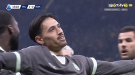 Serie A: Milan vs Roma, Golo 1-0 T. Reijnders (2024-2025)