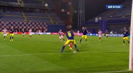 Liga das Nações: Croácia 2 - 1 Suécia (2020-2021)