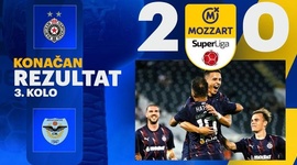 Super Liga: Partizan 2 - 0 Zeleznicar Pancevo (2024-2025)