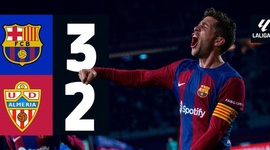 La Liga: Barcelona 3 - 2 Almería (2023-2024)