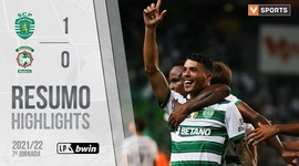 Liga Portugal Bwin: Sporting 1 - 0 Marítimo (2021-2022)