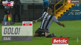 Liga Portugal Betclic: Nacional vs Santa Clara, Golo 1-0 Isaac (2024-2025)