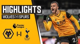 Premier League: Wolves 1 - 1 Tottenham (2020-2021)