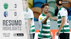 Liga Portugal Bwin: Sporting 3 - 0 Vizela (2021-2022)