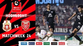 Thai League 1: Lamphun Warriors 1 - 1 Police Tero (2023-2024)