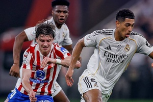 Real Madrid avança para a final da Supertaça de Espanha de futebol