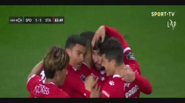 Liga NOS: Sporting (1-1) Santa Clara, Golo Rui Costa, 84m (2020-2021)