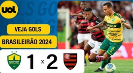 Brasileirão: Cuiabá 1 - 2 Flamengo (2024)