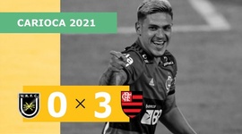Campeonato Carioca: Volta Redonda 0 - 3 Flamengo (2021)