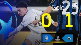 Liga Campeões: Atalanta vs Club Brugge, Golo 0-1 Talbi (2024-2025)