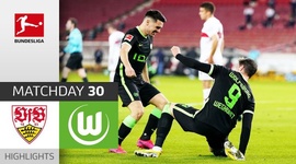 Bundesliga: Estugarda 1 - 3 VfL Wolfsburg (2020-2021)