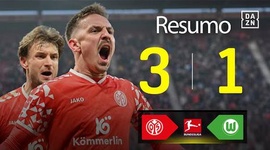 Bundesliga: Mainz 3 - 1 VfL Wolfsburg (2025-2026)
