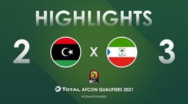 Qualificação CAN: Líbia 2 - 3 Guiné Equatorial (2021)