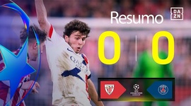 Liga Campeões: Athletic Bilbao 0 - 0 PSG (2025-2026)