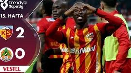 Super Ligi: Kayserispor 2 - 0 Alanyaspor (2024-2025)