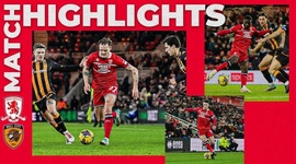 Championship: Middlesbrough 1 - 2 Hull City (2023-2024)