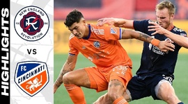 Major League Soccer: New England 2 - 2 FC Cincinnati (2022)