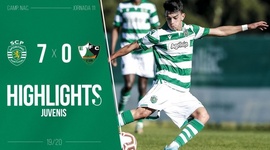 Juniores B S17: Sporting 7 - 0 Eléctrico (2019-2020)