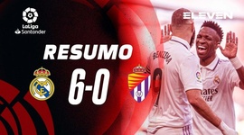 La Liga: Real Madrid 6 - 0 Valladolid (2022-2023)