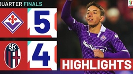 Coppa Italia: Fiorentina 5 - 4 g.p Bologna (2023-2024)