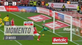 Liga Portugal Betclic: Benfica vs Sp. Braga, Jogada Di María, 65' (2024-2025)