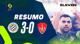 Ligue 1: Montpellier 3 - 0 Stade Brest (2022-2023)