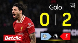 Premier League: Man City vs Liverpool, Golo 0-1 Szobozlai (2024-2025)