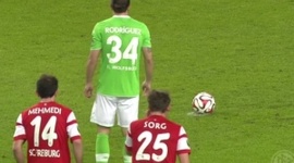 DFB-Pokal: VfL Wolfsburg 1 - 0 SC Freiburg (2014-2015)