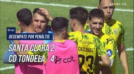 Allianz Cup: Santa Clara 2 - 4 g.p Tondela (2023-2024)