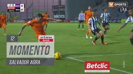 Liga Portugal Betclic: Nacional vs Boavista, Jogada Salvador Agra, 12' (2024-2025)